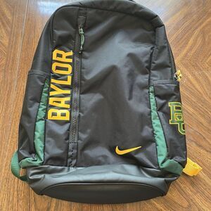 Nike Baylor Bears Vapor Power 2.0 Backpack Green Yellow Black
